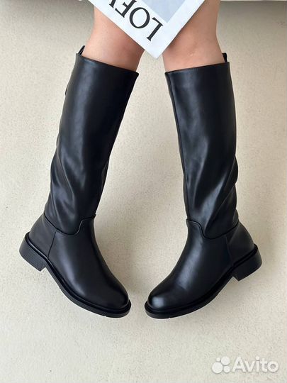 Сапоги трубы зимние