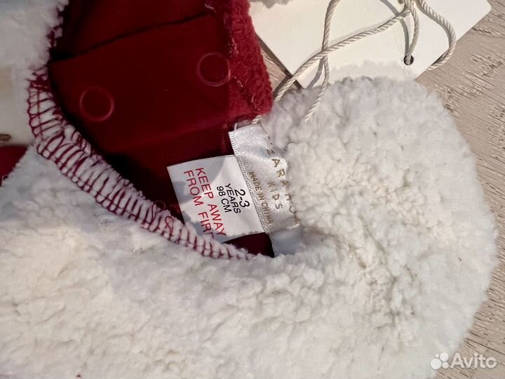 Zara home Новогодний костюм 3 года