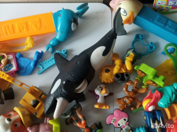 Игрушки из киндера пакетом большая коллекция