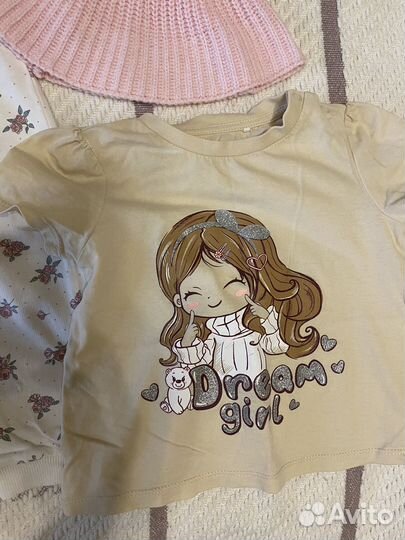 Вещи пакетом на девочку 74-80