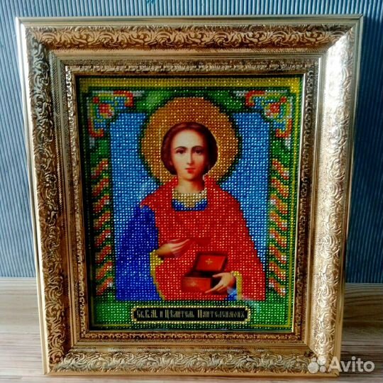 Икона из бисера - 50 на вторую