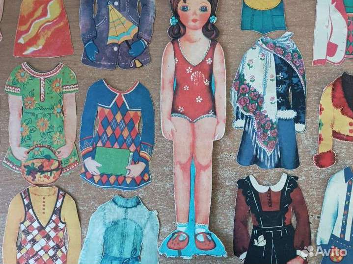 Республики РСФСР бумажные куклы