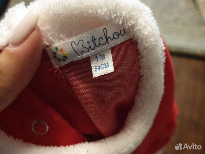 Новогодний костюм 1-3 месяца, 6-12 мес