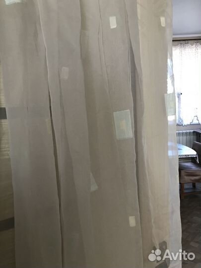 Продам тюль шторы готовые две полосы