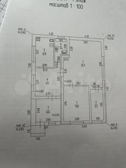 Дом 73,7 м² на участке 4,8 сот.