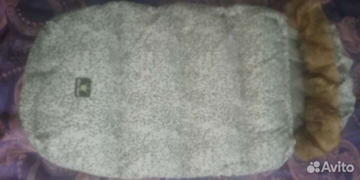 Зимний конверт в коляску