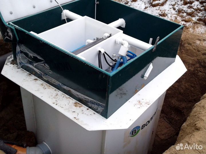 Септик эко Аквалос 8 переливной