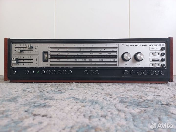 Радиола СССР Элегия 102 стерео
