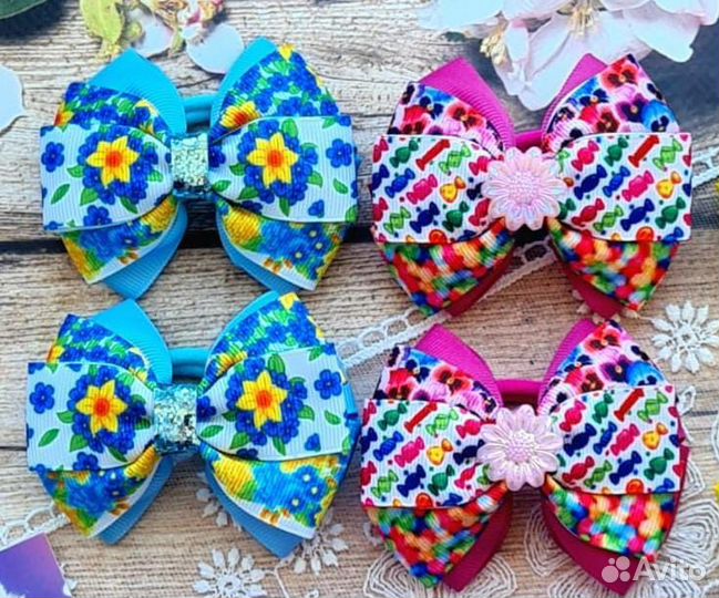 Бантики ручной работы