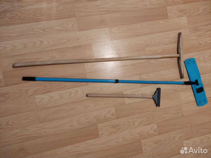 Швабра. Мытье стёкол