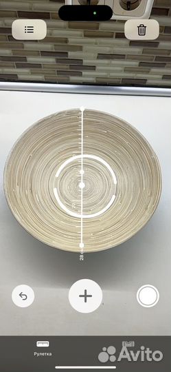 Деревянная тарелка IKEA