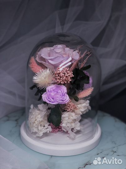 Стабилизированные цветы и сухоцветы