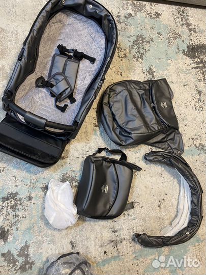 Коляска 2 в 1 adamex emilio