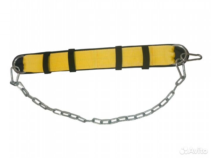 Пояс для стритлифтинга с цепью, размеры XS-5XL
