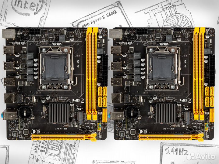 Материнские платы Macroway X79