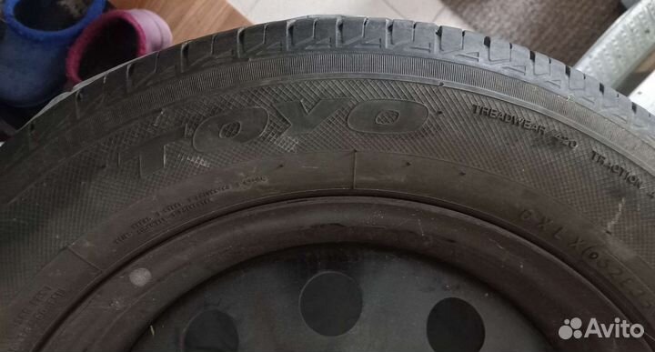 Колеса в сборе r15 и колпаки