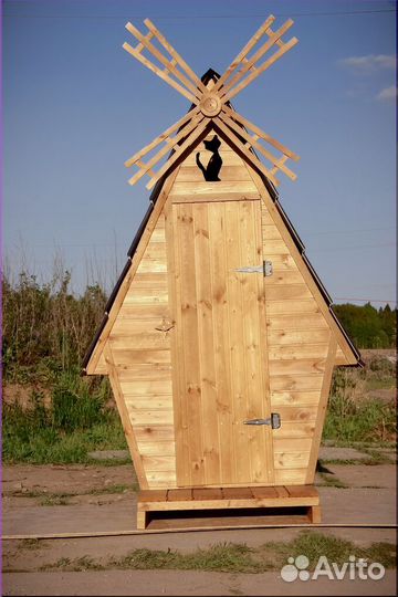 Дачный туалет с установкой ELE1001