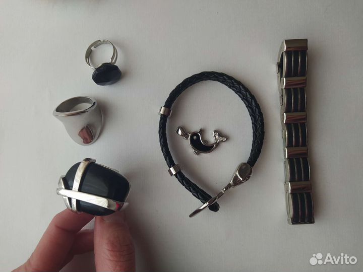 Кольцо браслет подвеска