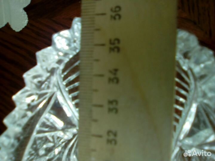 Салатник хрустальный СССР 
