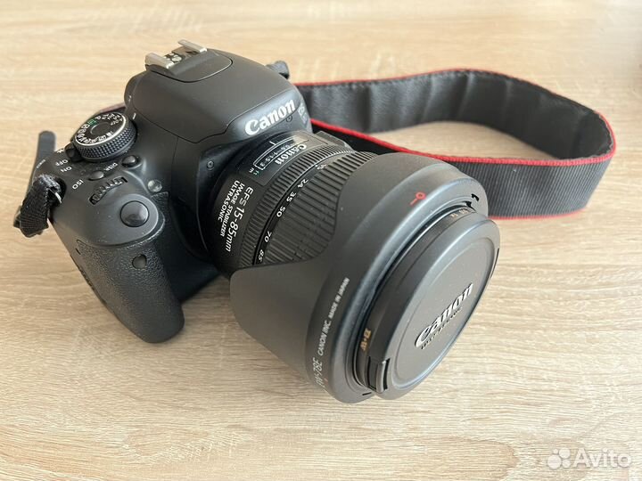 Зеркальный фотоаппарат canon eos 600d