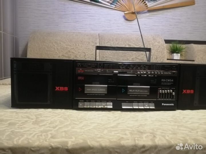 Магнитофон panasonic RX-CW54