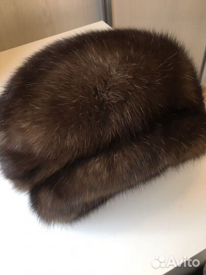 Шапка соболь женская