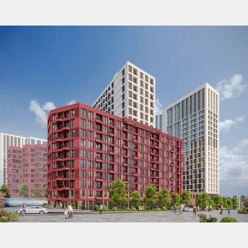 Квартира-студия, 28,1 м², 12/22 эт.