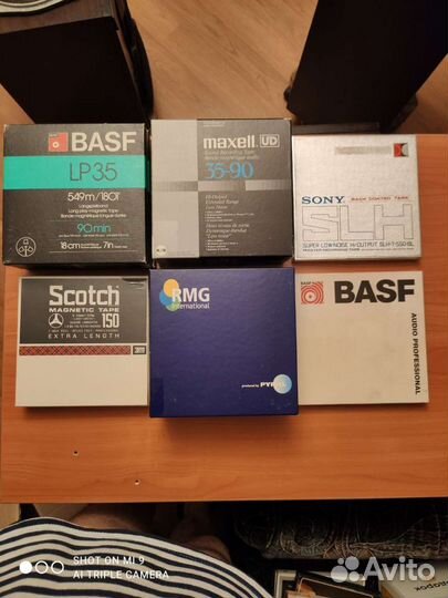 Магнитная пленка maxell, RMG, scotch