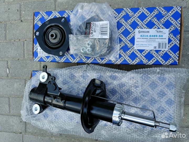 Амортизаторы комплект Ниссан примера P12 2006г