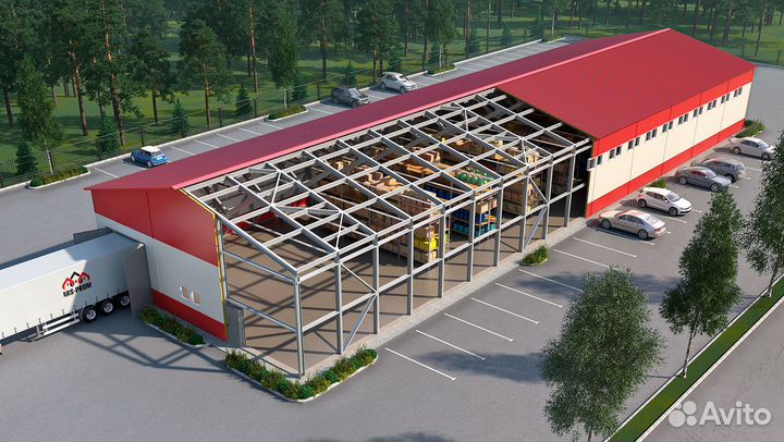 Строительство ангаров,складов,быстровозводимые