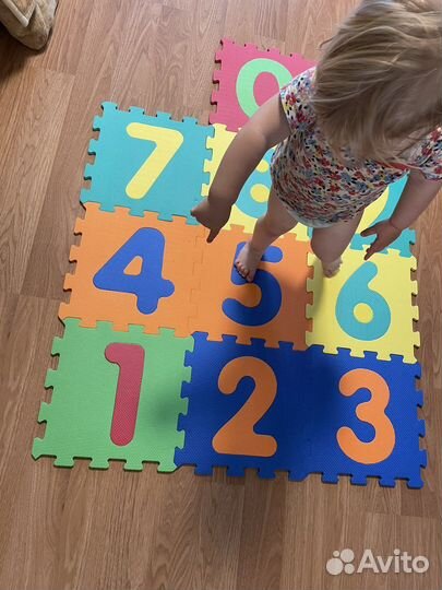 Коврик пазл