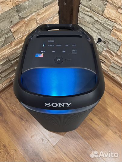 Минисистема Sony SRS-XV800 черный 77Вт/USB/BT