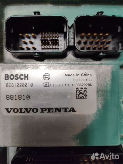 Блок управления двигателем Volvo Penta d6