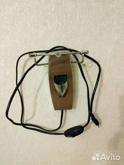 Настенный светильник бра хрусталь СССР