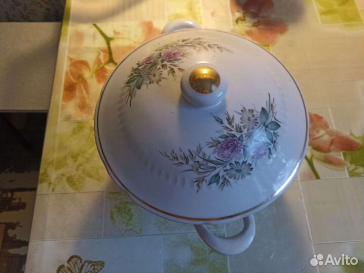 Супница фарфор СССР