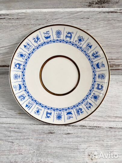 Кофейное и чайное блюдце лфз