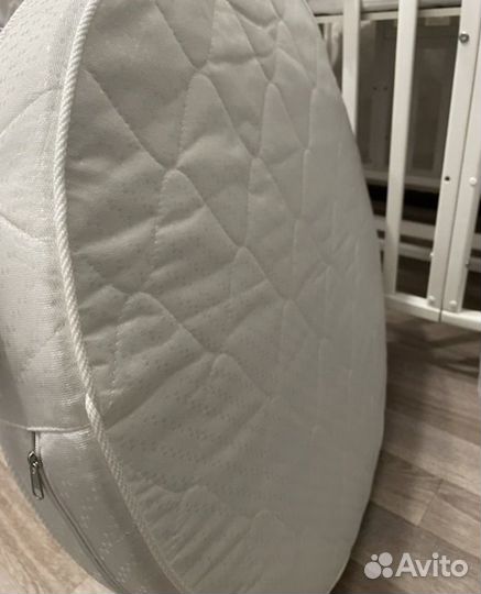 Детский матрас на круглую кроватку