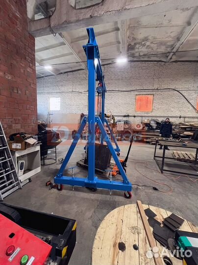 Кран козловой мпу мобильный усиленный