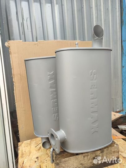 Глушитель на Mitsubishi Outlander 