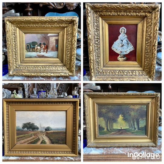 Старинные антикварные квртины