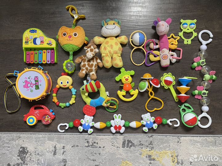 Грызунки погремушки игрушки для малыша