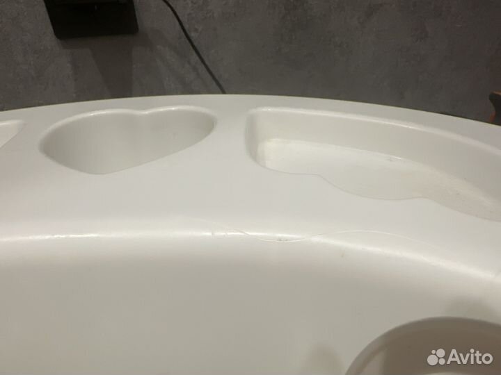 Ванночка для купания с горкой