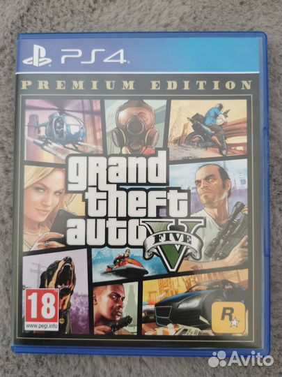 Диски GTA 5, UFC 3, MK XL, Fifa 21 ps4