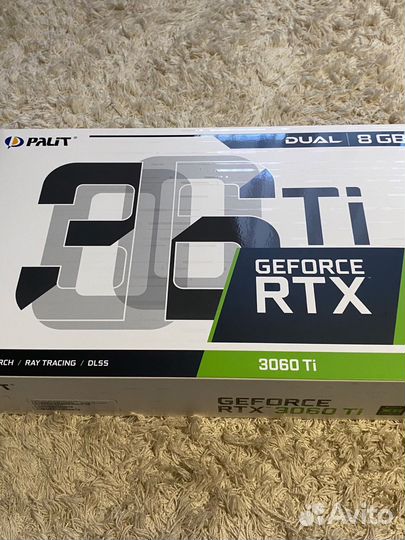 Видеокарта GeForce RTX 3060 Ti dual V1