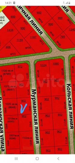 Участок 9,2 сот. (СНТ, ДНП)