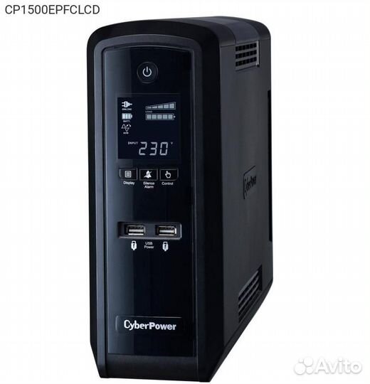 Ибп Cyberpower CP 1500VA, Tower, CP1500epfclcd