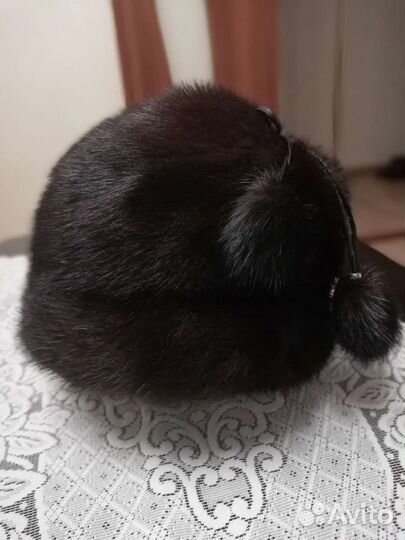Шапка норковая женская