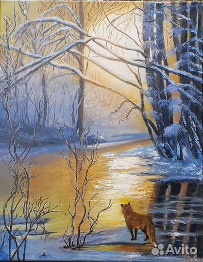 Живопись маслом (холст на подрамнике)