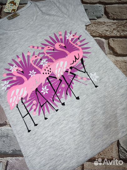 Футболка для девочки рост 134 140