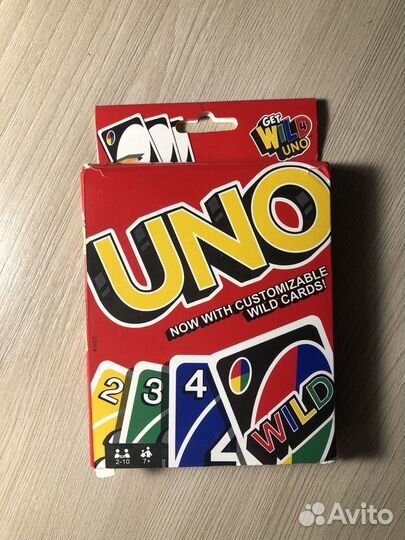 Нстольная карточная игра UNO